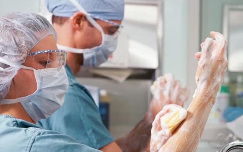 Amostra de água em Hospitais